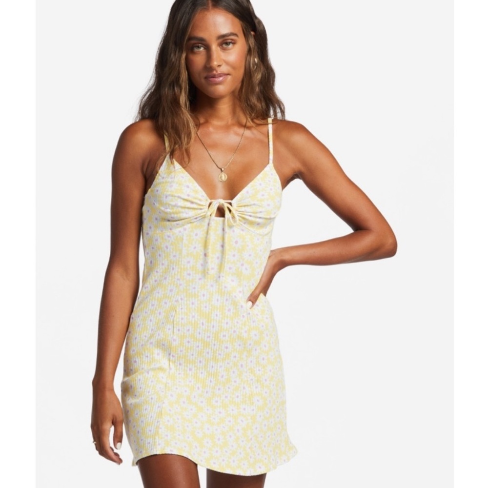 🔥🔥BILLABONG - SUNNY GARDEN RIB KNIT DRESS🔥🔥 - Picture 5 of 8